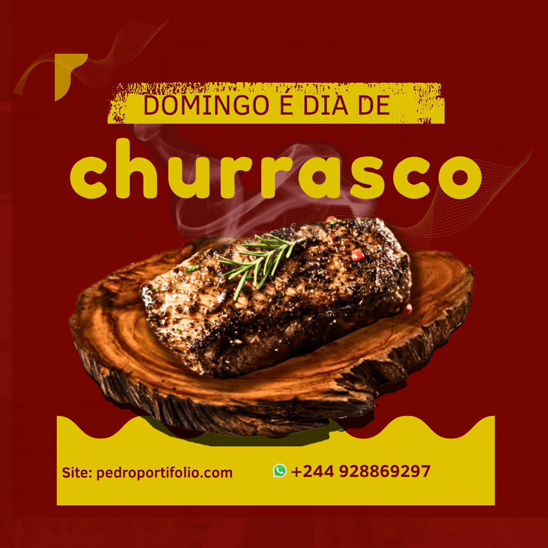 DOMINGO É DIA DE CHORRASCO